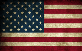 AMERIKANISCHE FLAGGE BÜGELBILD