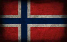 FLAGGE NORWEGEN BÜGELBILD