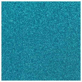 AQUA GLITTER FLEX HEAT TRANSFER VINYL A4