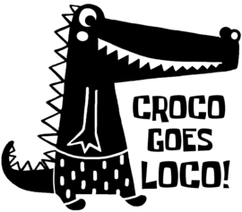 CROCO LOCO BÜGELBILD