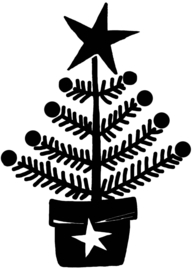 KERSTBOOM STRIJKAPPLICATIE