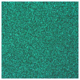 EMERALD GLITTER FLEX HEAT TRANSFER VINYL A4