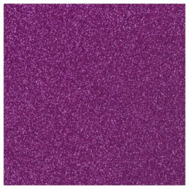 EGGPLANT GLITTER FLEX HEAT TRANSFER VINYL A4