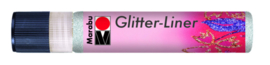 GLITTER LINER WEIß