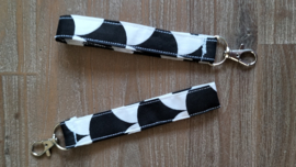 Zwart/witte golfjes