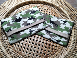 Zakdoekhoesje Camouflage Dino