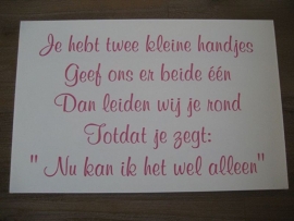 Kleine handjes