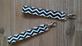 Zwart/witte zigzag