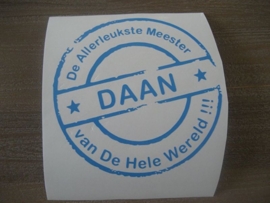 Naamcirkel Meester