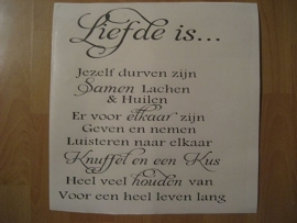 Liefde is..