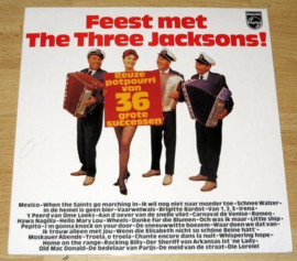 The 3 Jacksons ‎– Feest Met The Three Jacksons