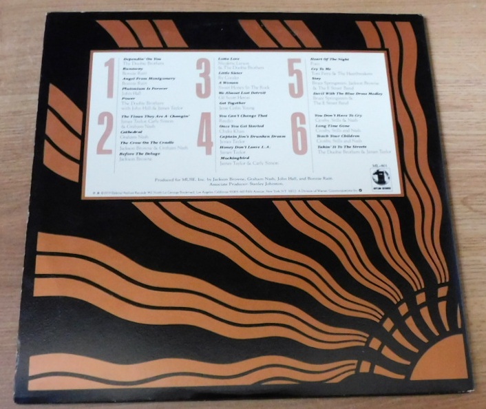 Various – No Nukes - From The Muse Concerts For A Non-Nuclear Future