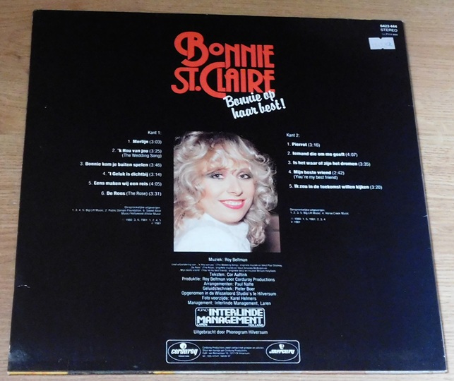 Bonnie St. Claire – Bonnie Op Haar Best!