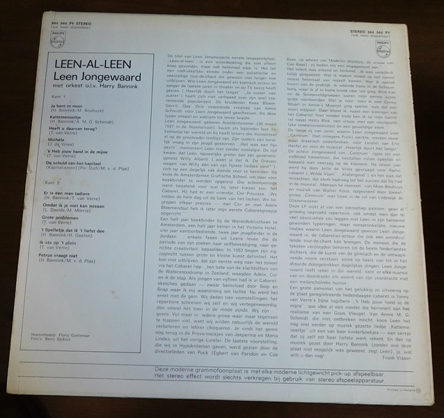 Leen Jongewaard – Leen-Al-Leen