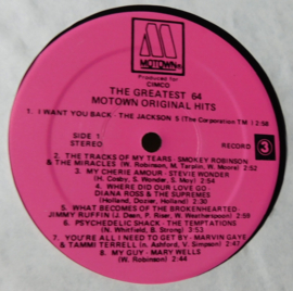 Various – The Greatest 64 Motown Original Hits