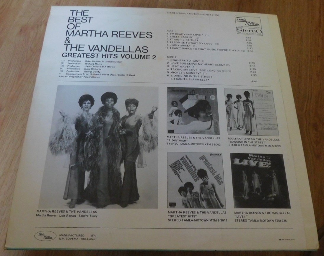 Martha Reeves & The Vandellas – The Best Of Martha Reeves & The Vandellas