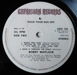 Bobby Whitlock – Rock Your Sox Off