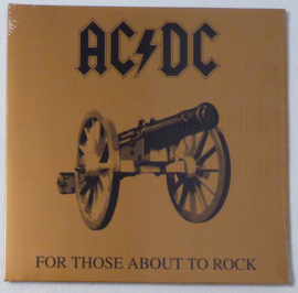 AC/DC - For Those About to Rock we Salute You| LP