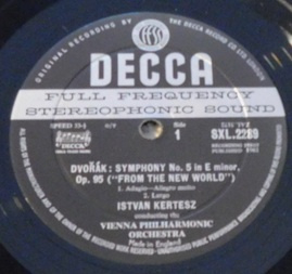 Dvořák / Vienna Philharmonic Orchestra / István Kertész ‎– Symphony No.5 In E Minor,