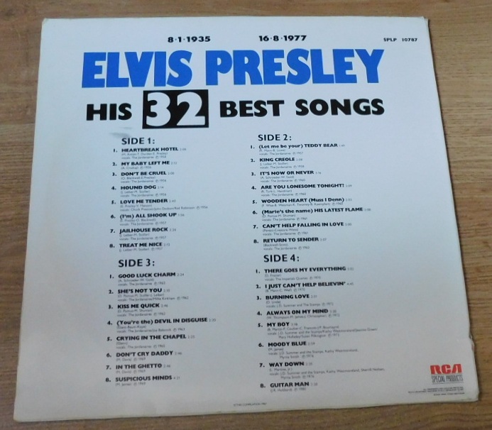 Elvis Presley – His 32 Best Songs