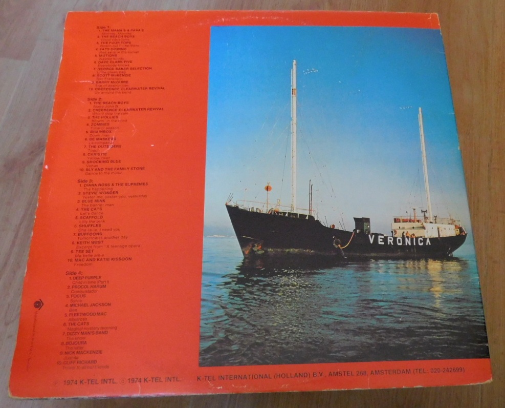 Various – Radio Veronica 40 All Time Greatest Hits (Period 1964-1974)