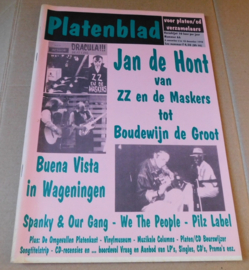 Platenblad Nr.66 -  Jan de Hont van o.a. ZZ en de Maskers.