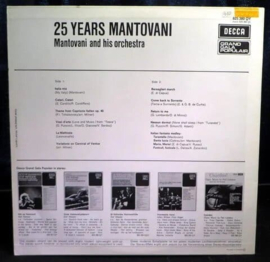 Mantovani And His Orchestra - 25 Years Mantovani
