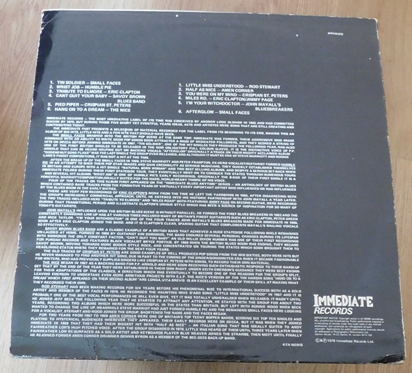 Various – Immediate Past