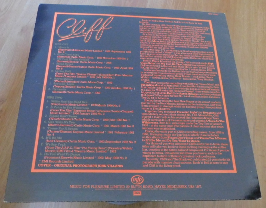 Cliff Richard – Rock On With Cliff