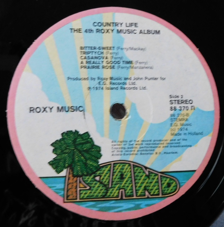 Roxy Music ‎– Country Life