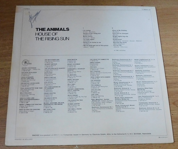 The Animals – House Of The Rising Sun