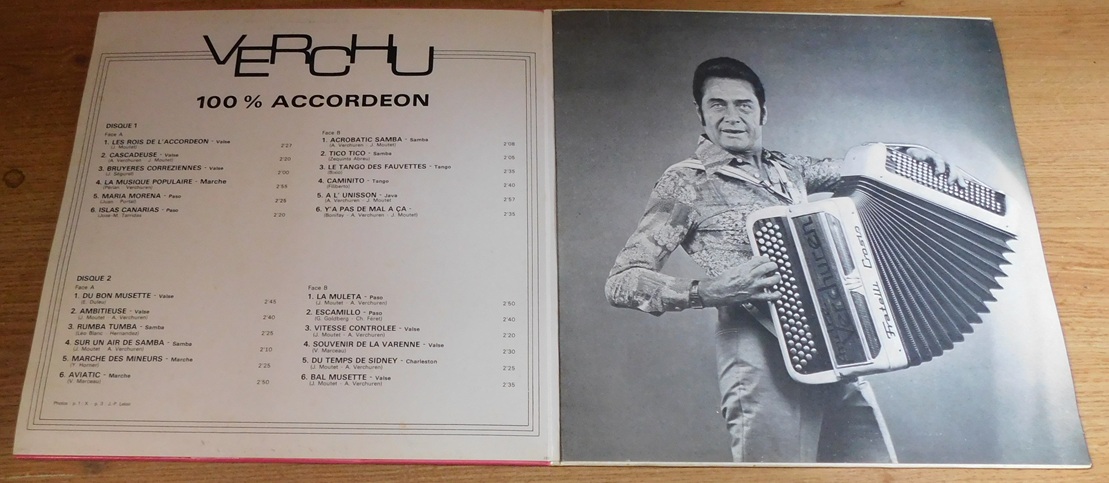 André Verchuren – Verchu 100 % Accordéon