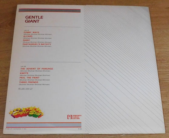 Gentle Giant – Gentle Giant