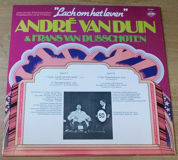 André van Duin & Frans van Dusschoten – Hoogtepunten Uit De TV-Revue "Lach Om Het Leven"