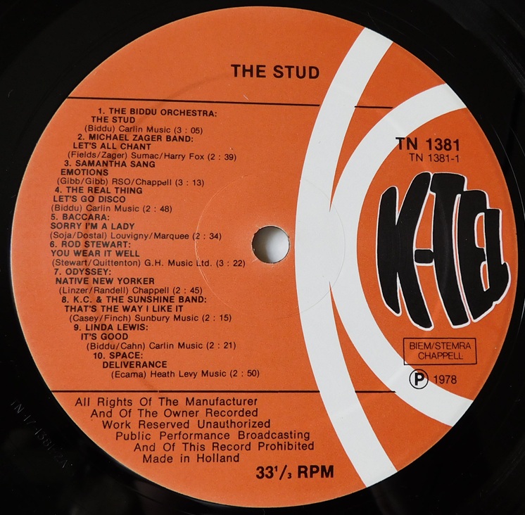 Various – The Stud