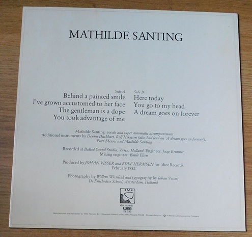 Mathilde Santing – Mathilde Santing - 10''