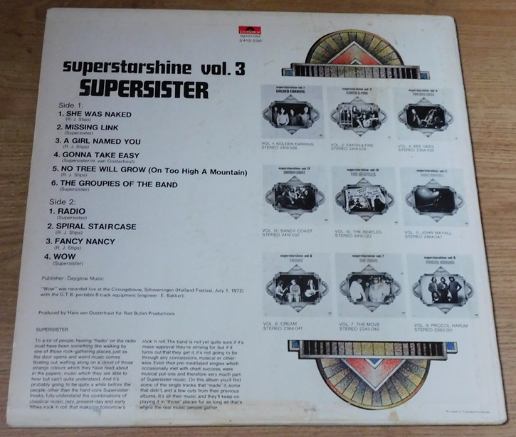 Supersister – Superstarshine Vol. 3
