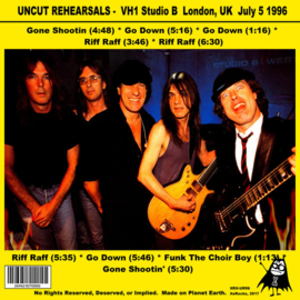 AC/DC - VH-1 Uncovered - Uncut Rehearsals 1996  | LP
