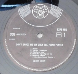 Elton John – Don't Shoot Me I'm Only The Piano Player