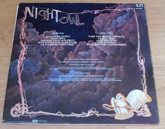 Gerry Rafferty – Night Owl