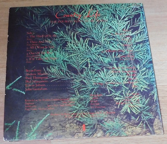 Roxy Music ‎– Country Life