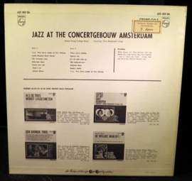 The Dutch Swing College Band ‎– Jazz At The Concertgebouw