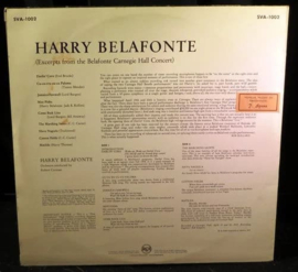 The Belafonte Carnegie Hall Concert