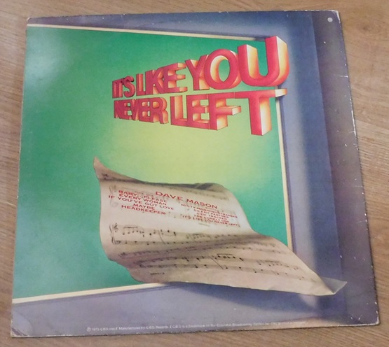 Dave Mason – It's Like You Never Left