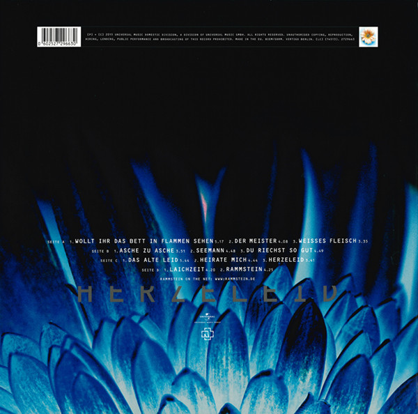 Rammstein – Herzeleid| 2x LP