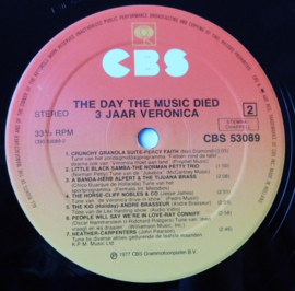 Various – The Day The Music Died - 3 Jaar Veronica