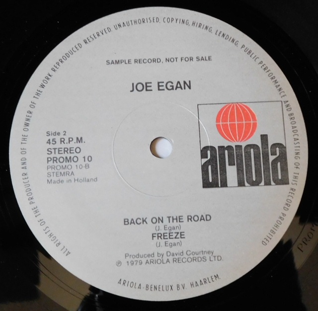 Sky, Joe Egan – Promotional Copy
