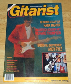 Gitarist Magazine, Burns gitaar van Hank Marvin