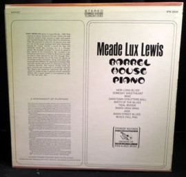 Meade Lux Lewis - Barrel house piano