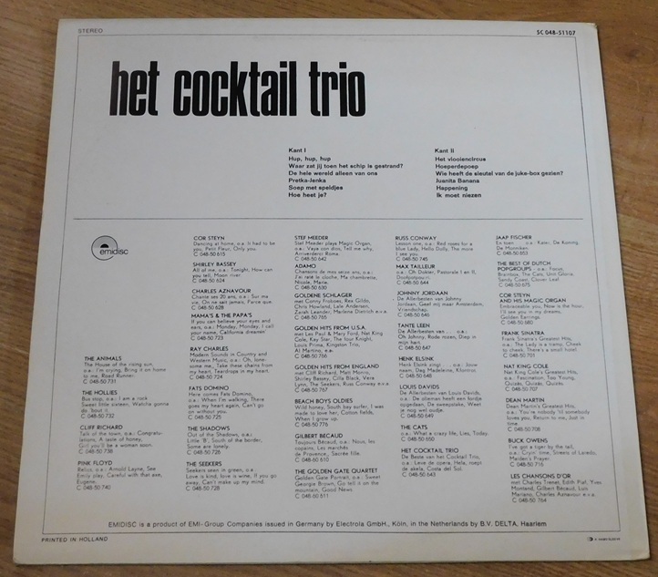 Het Cocktail Trio – Het Cocktail Trio